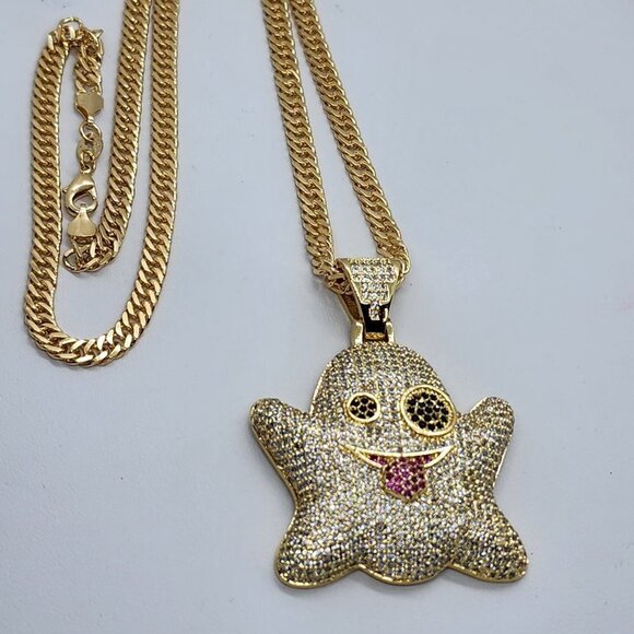 Brand New Cartoon Ghost Necklace - Picture 1 of 4